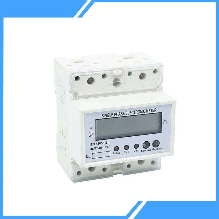 Din Rail Тип Електрически двупосочен електромер