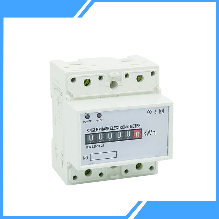 Din Rail Тип двупосочен електромер